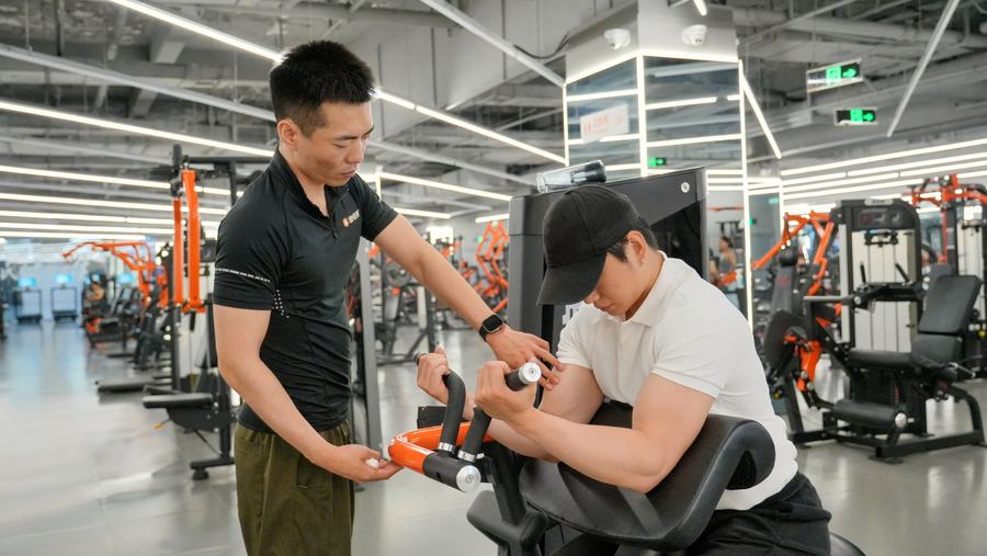 健怪兽教练与会员训练互动